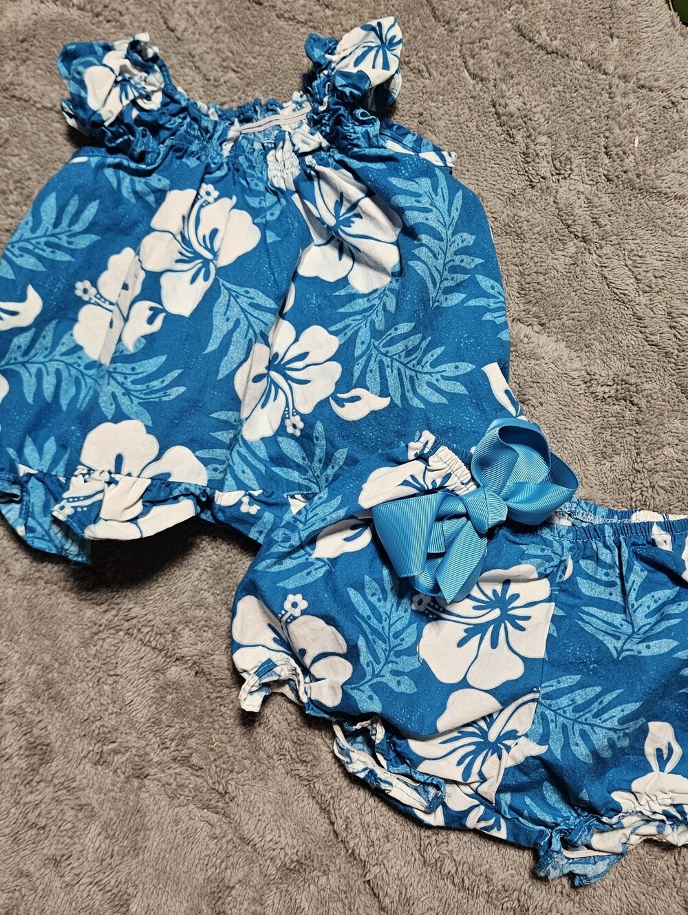 Infant Girls Dress With Bloomers